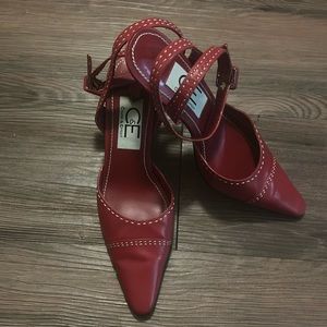 Vintage  Cause & Effect  red shoes
